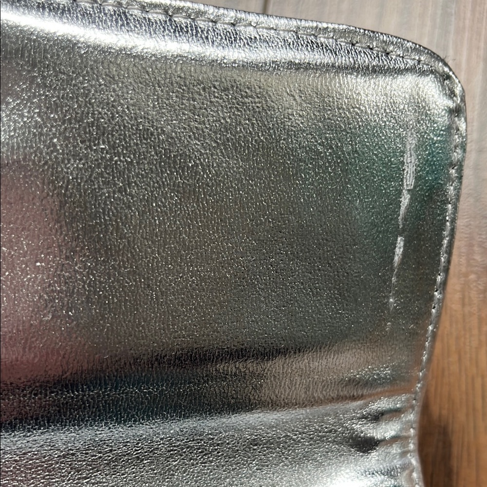 STEVEN MADDEN Black and Silver Studded Wallet - Picture 8 of 10